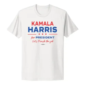 Kamala Harris Let's Finish the Job Shirt