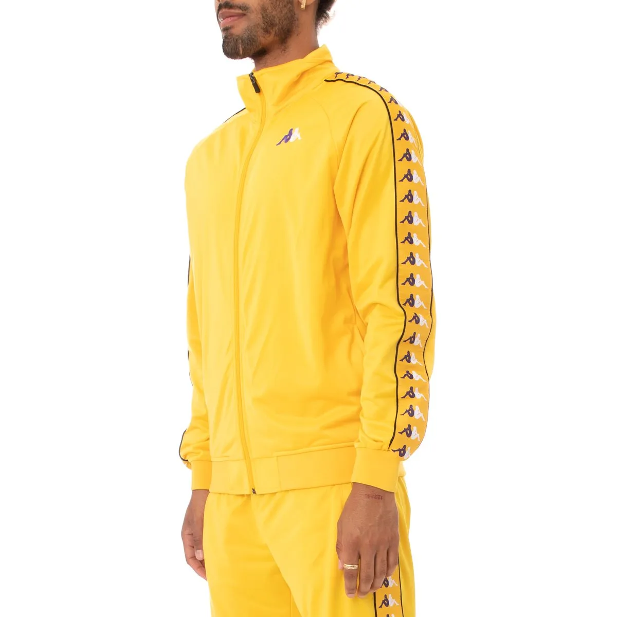 Kappa 222 BANDA CARAMBIE TRACKSUIT Men’s - YELLOW DK - VIOLET- WHITE-BLACK