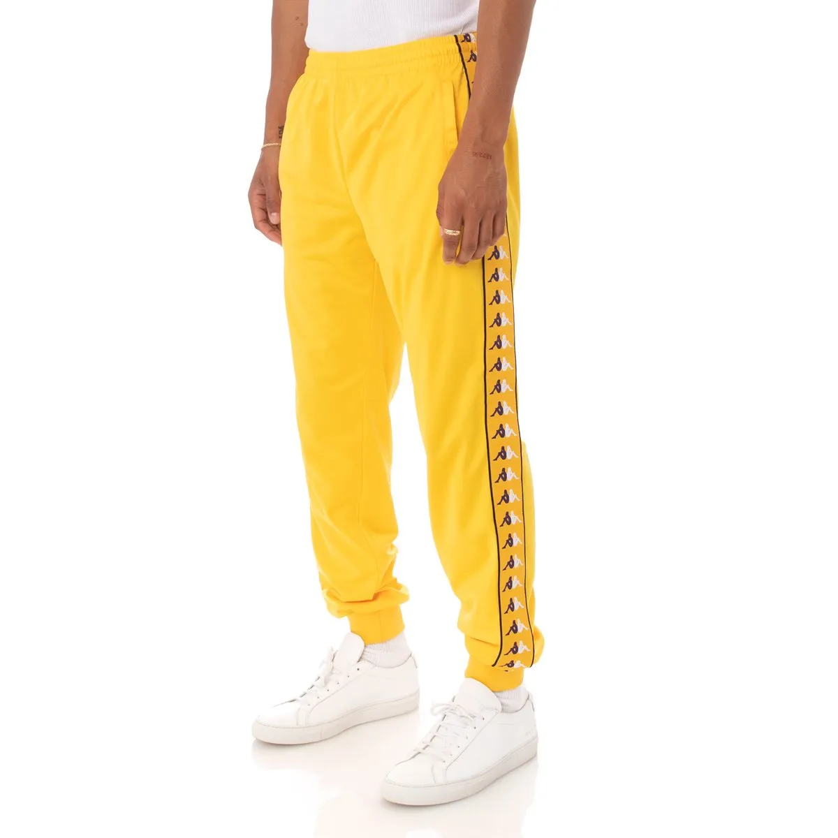 Kappa 222 BANDA CARAMBIE TRACKSUIT Men’s - YELLOW DK - VIOLET- WHITE-BLACK