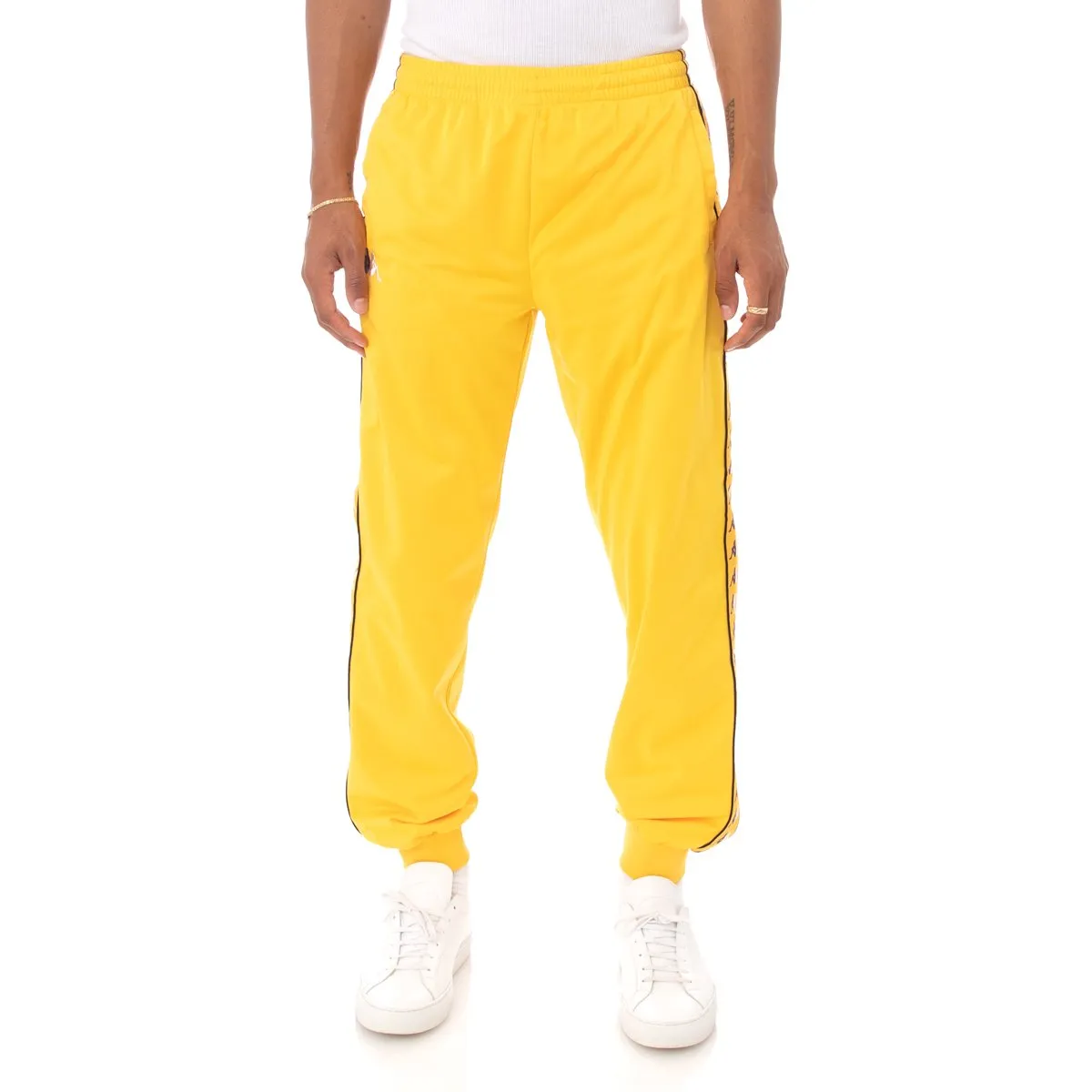 Kappa 222 BANDA CARAMBIE TRACKSUIT Men’s - YELLOW DK - VIOLET- WHITE-BLACK