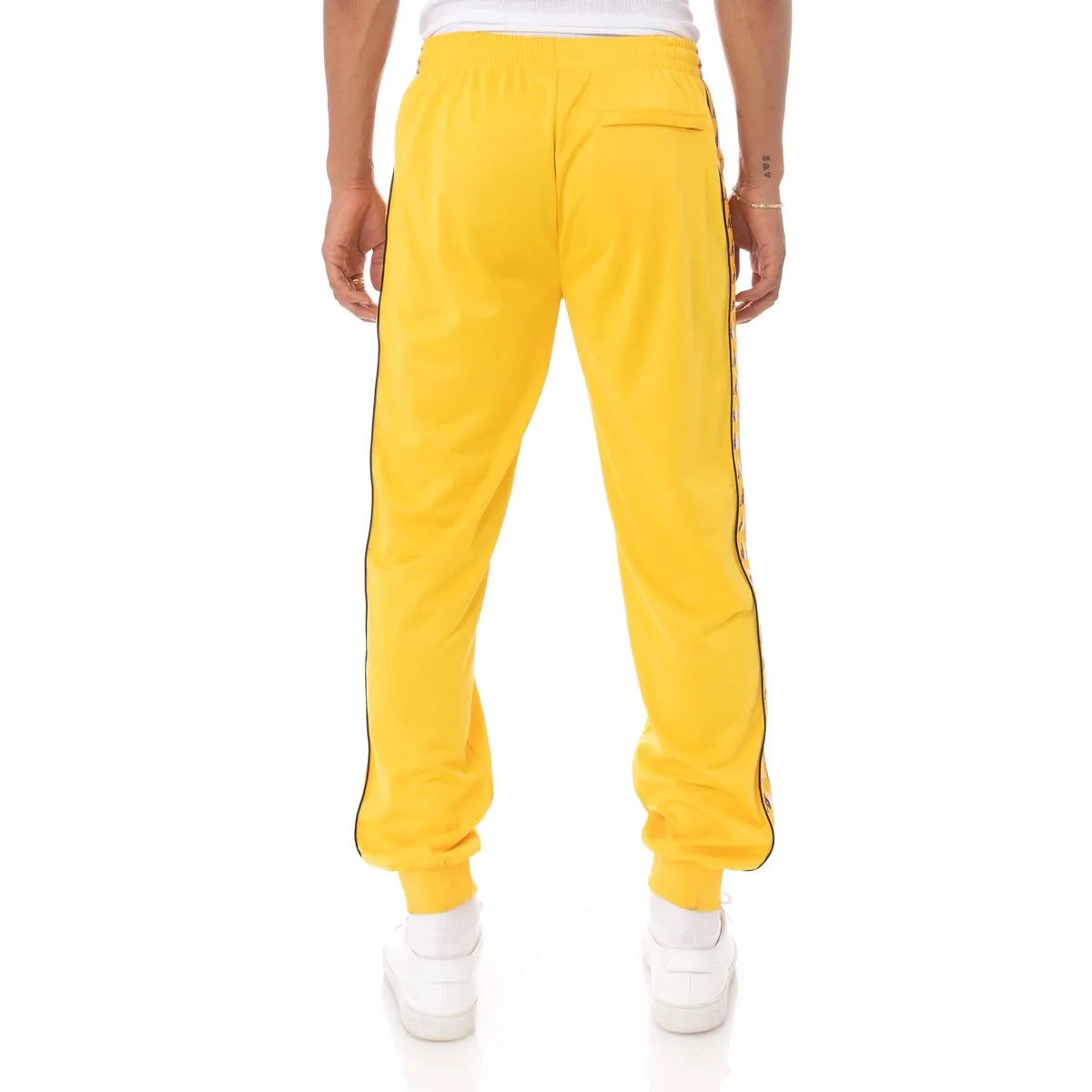 Kappa 222 BANDA CARAMBIE TRACKSUIT Men’s - YELLOW DK - VIOLET- WHITE-BLACK