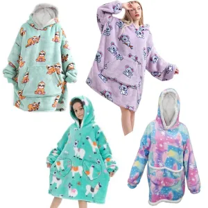 Kids Blanket Hoodie Girl 75cm 8-12 Years