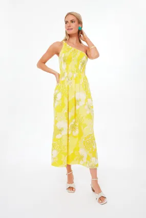 La Frana Floral Print Khalani Midi Dress