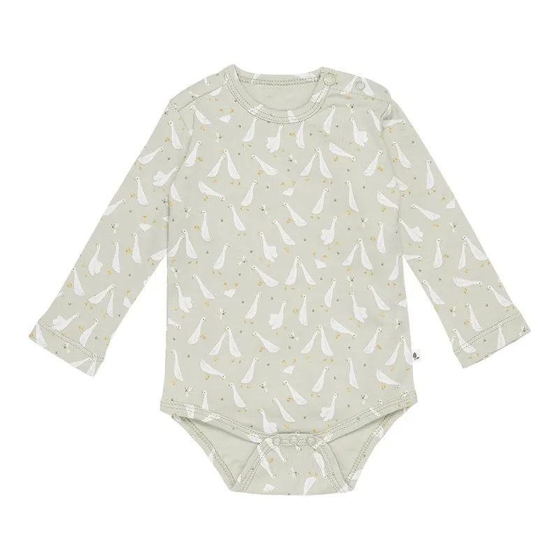 LD Long Sleeve Romper Little Goose 74/80