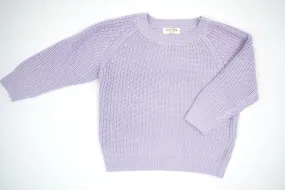 Lilac || Children’s Chunky Knit Sweater