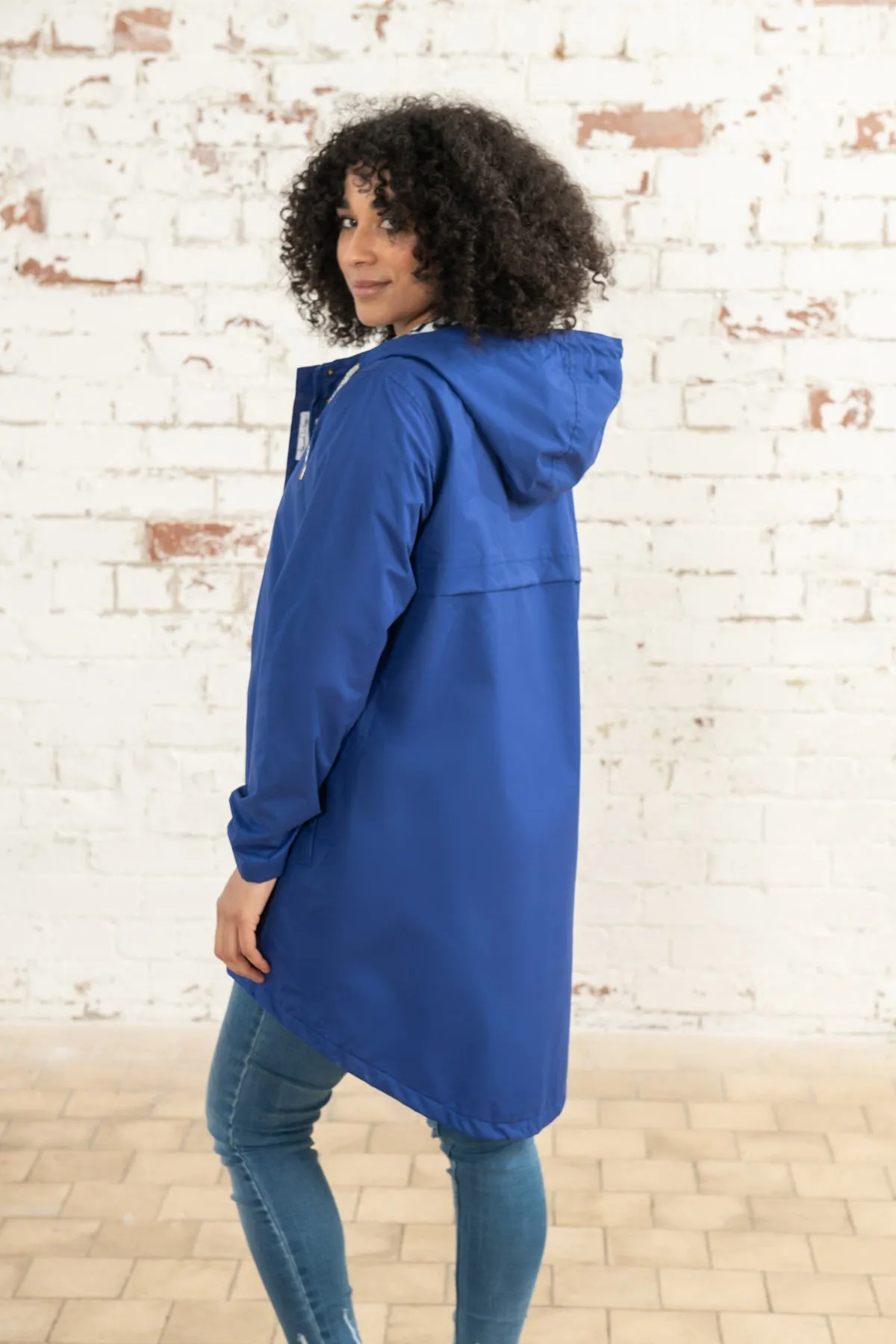 Long Beachcomber Jacket - Indigo