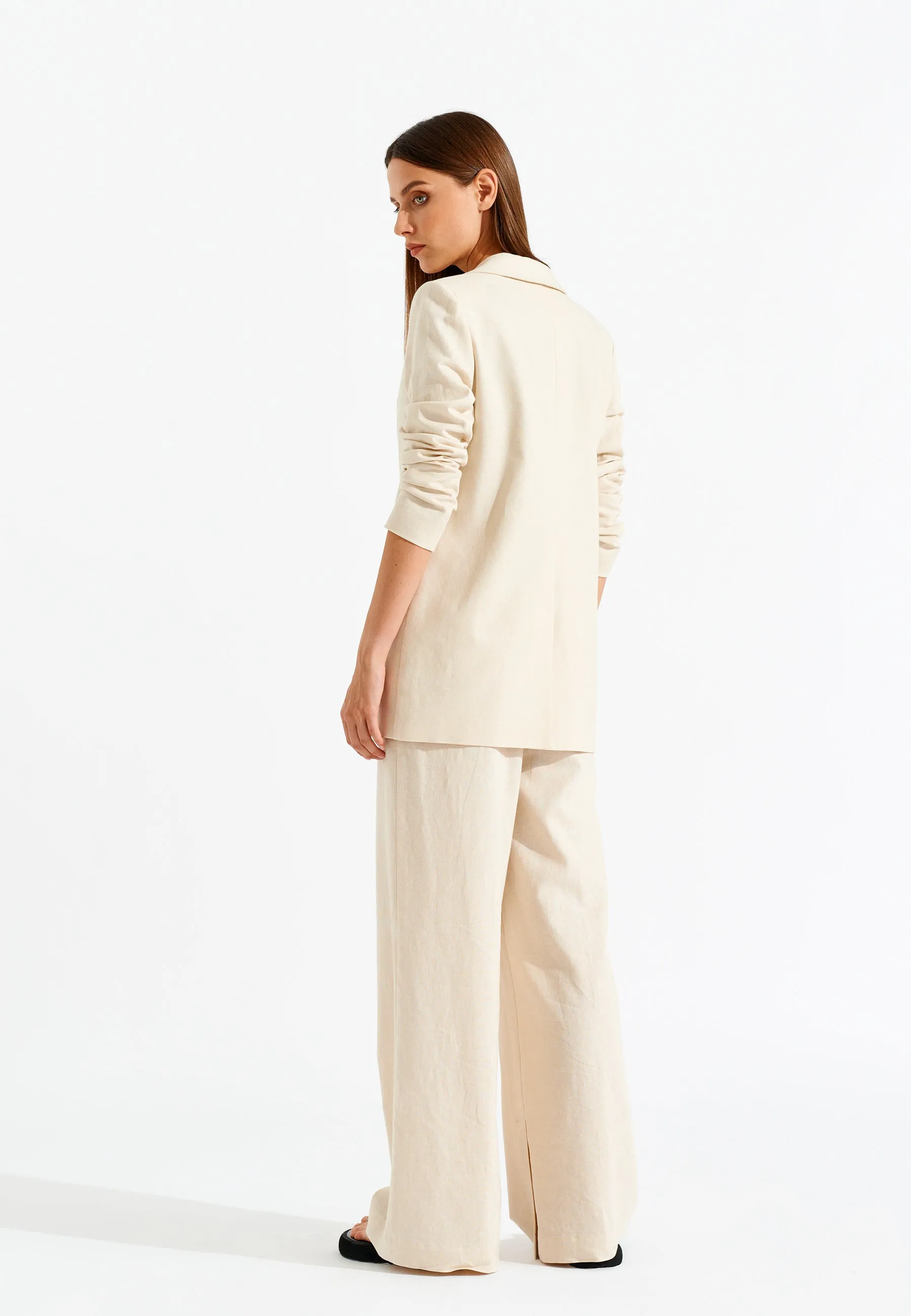 Luxurious Linen Straight Leg Pants