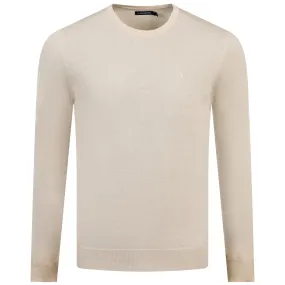 Lyle Merino Crewneck Sweater Oyster Grey - AW23