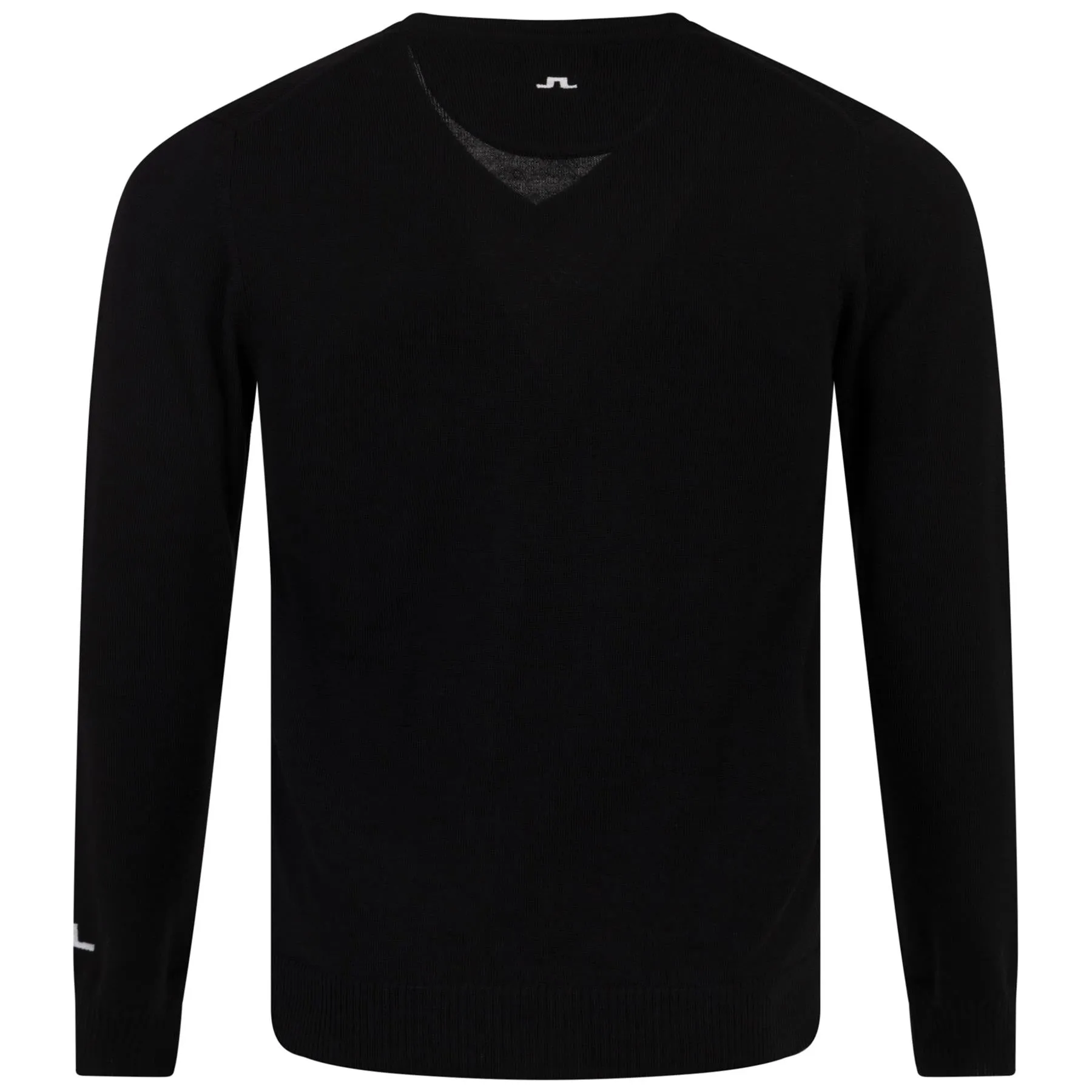 Lymann Knitted Merino Wool Sweater Black - AW23