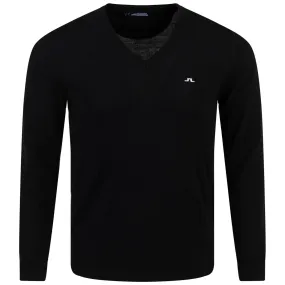 Lymann Knitted Merino Wool Sweater Black - AW23