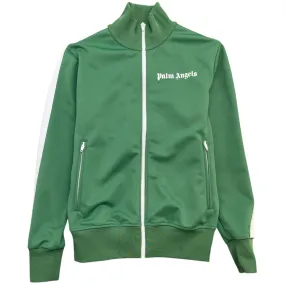 Men's Logo Track Jacket Green Size S