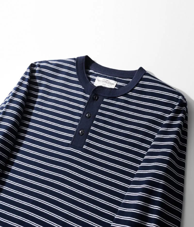 Men's Long Sleeve Striped T-Shirt