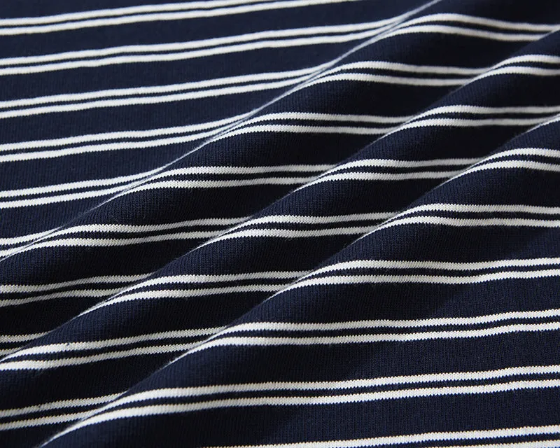 Men's Long Sleeve Striped T-Shirt