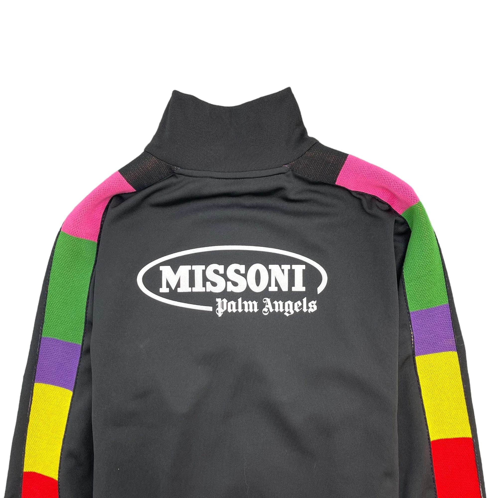 Men's X Missoni Logo Track Jacket Black Size L