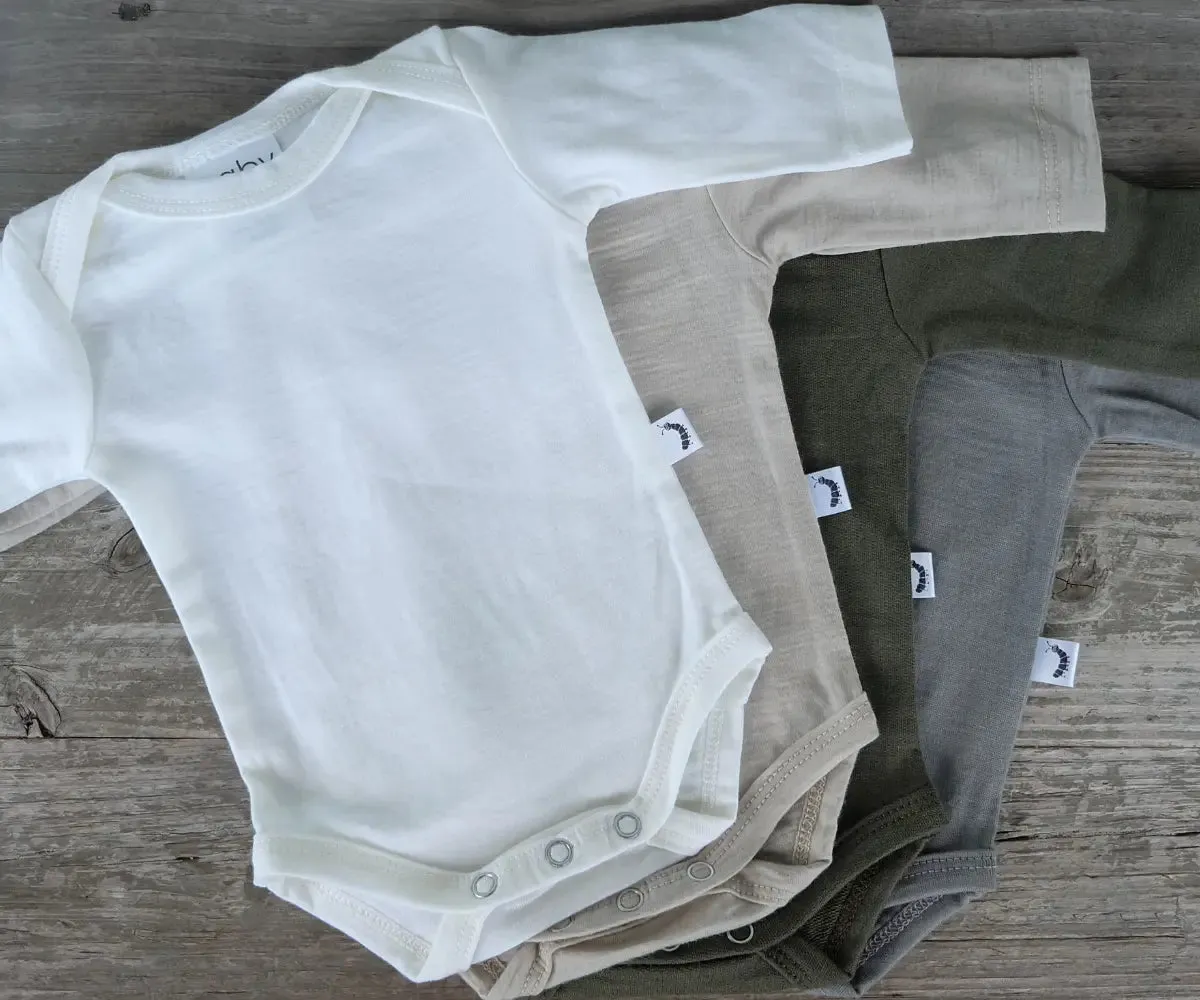 Merino Long-Sleeve Bodysuits