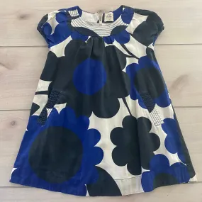 Mini Boden Blue Floral Pocket Dress