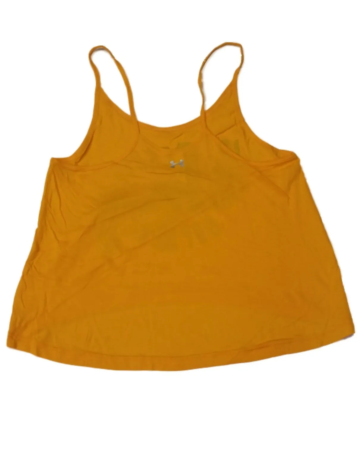 Minnesota Golden Gophers Under Armour WOMEN Yellow Crop-Top Tank Top T-Shirt (M)