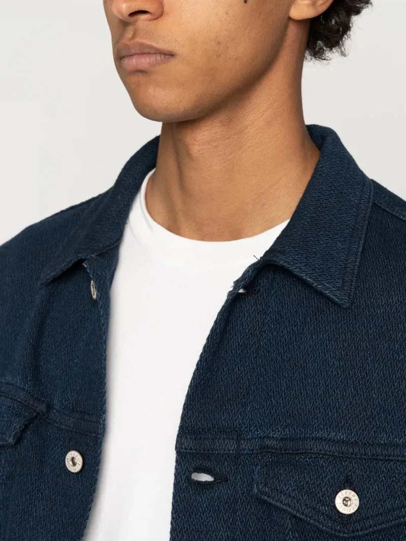 Naked & Famous Denim Jacket - Yagasuri Demin - Indigo