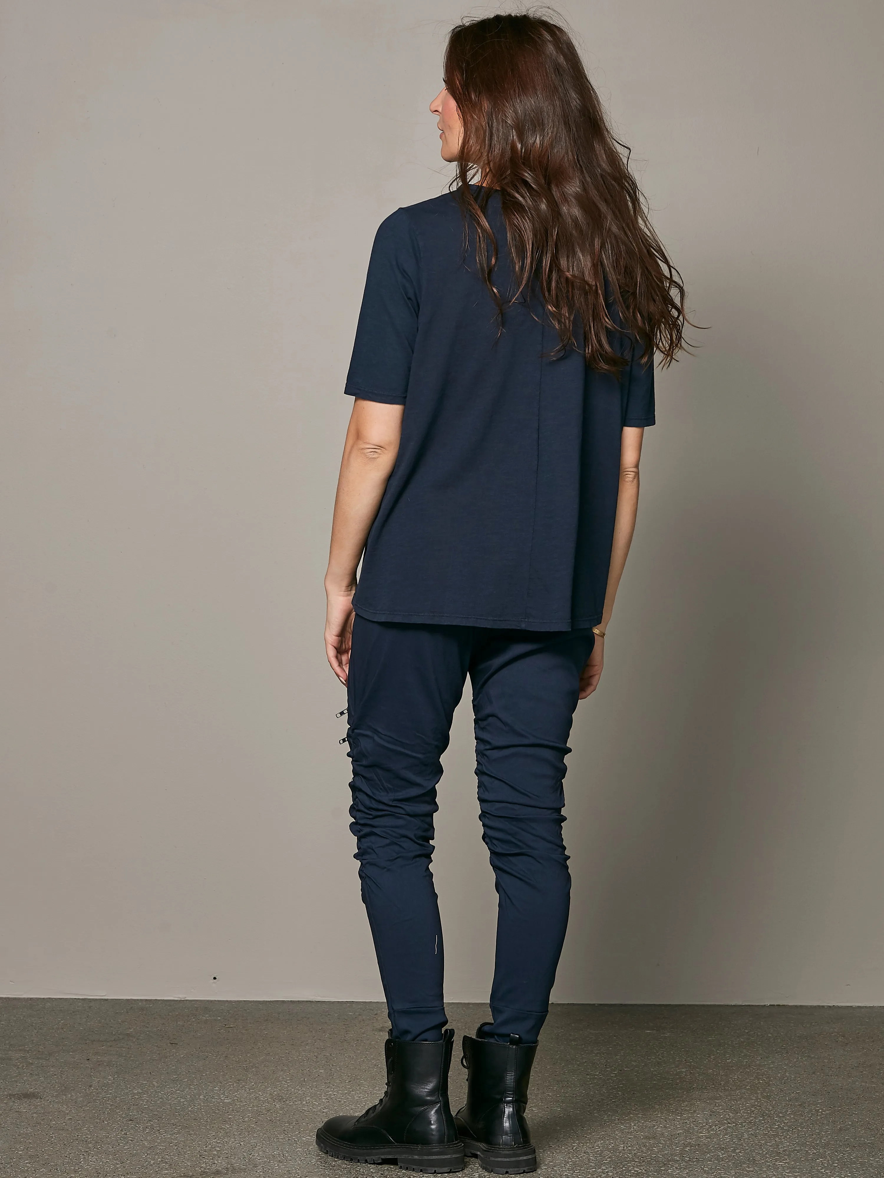 OAKLEE oversize t-shirt - Classic Navy