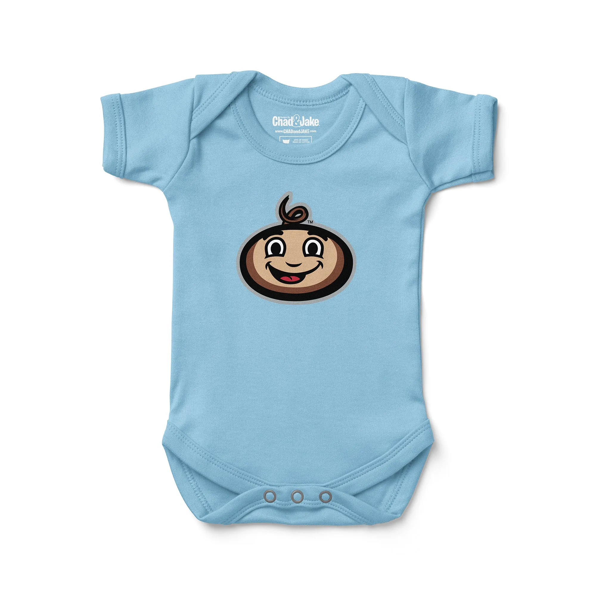 Ohio State Buckeyes Baby Brutus Logo Bodysuit