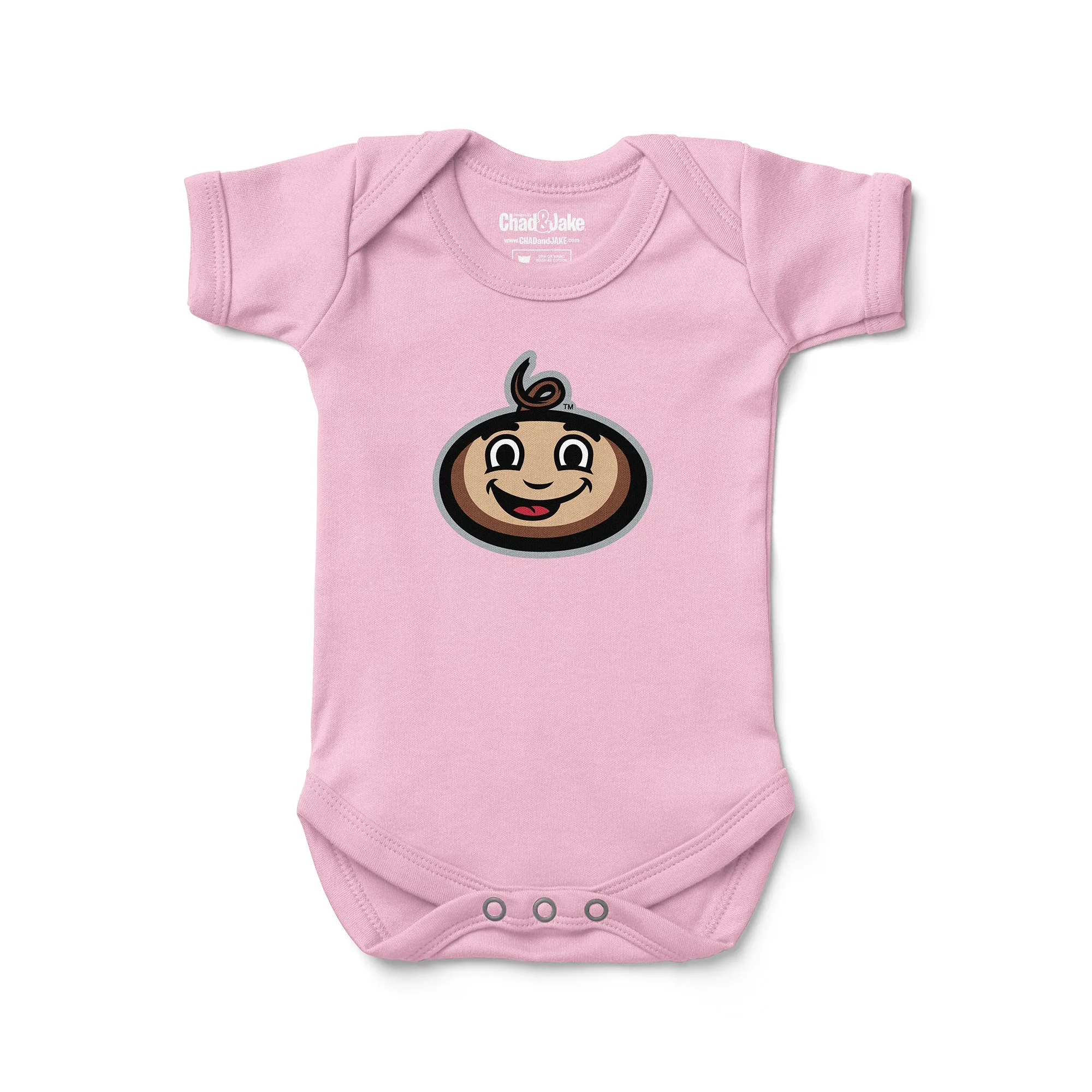 Ohio State Buckeyes Baby Brutus Logo Bodysuit