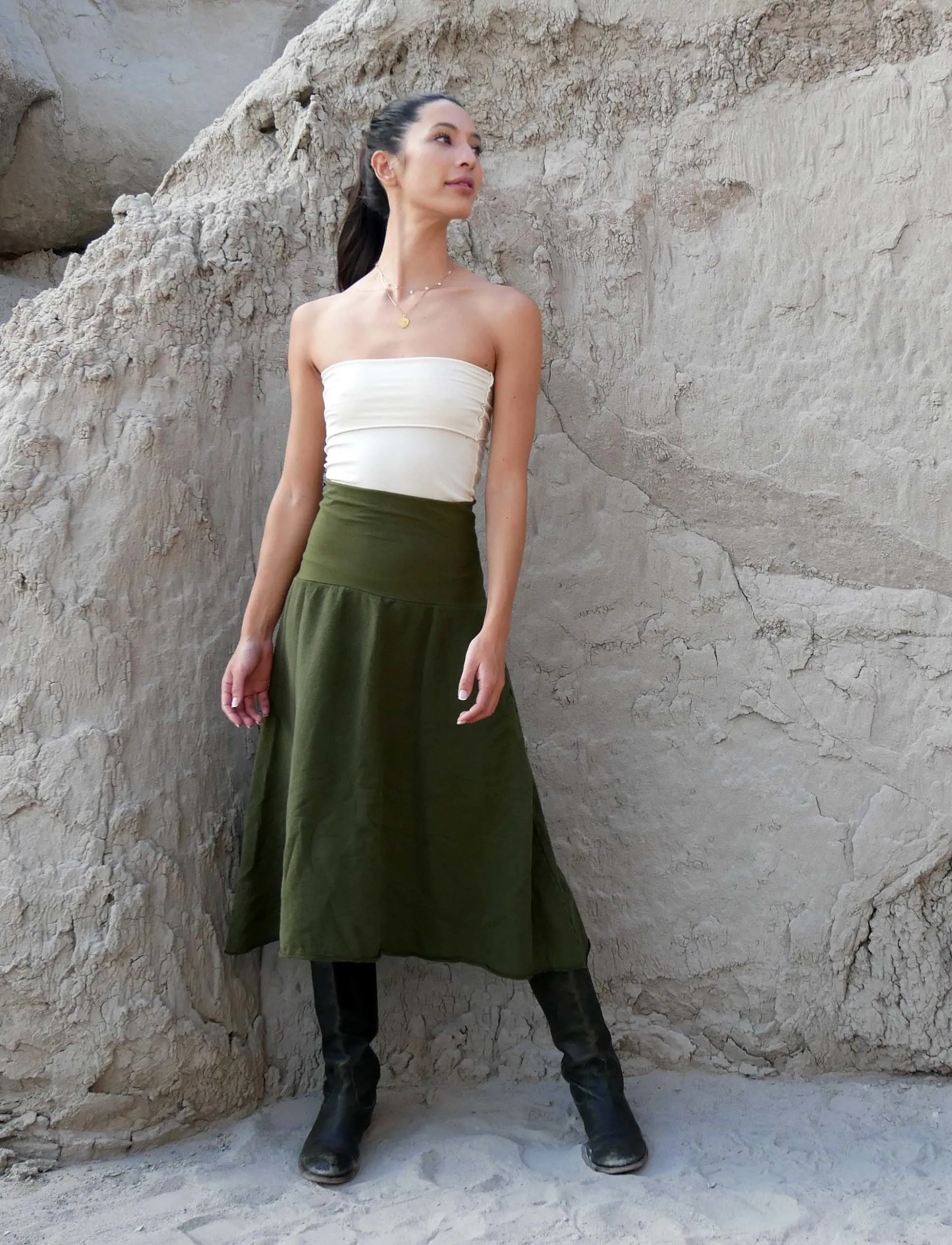 Ojai Below Knee Skirt