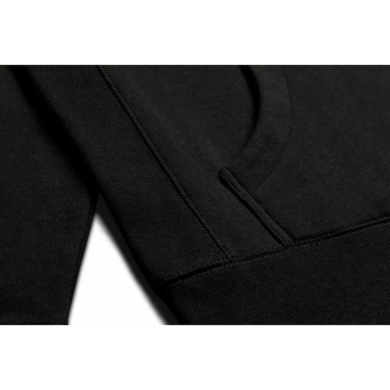 Organic Cotton Hoodie - Black