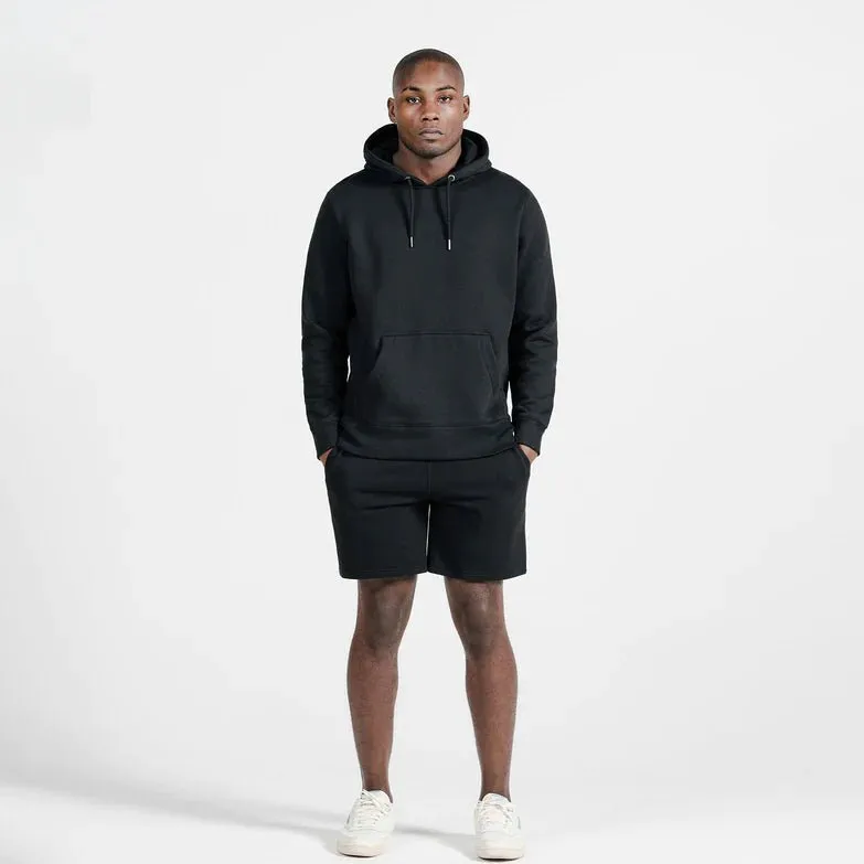 Organic Cotton Hoodie - Black