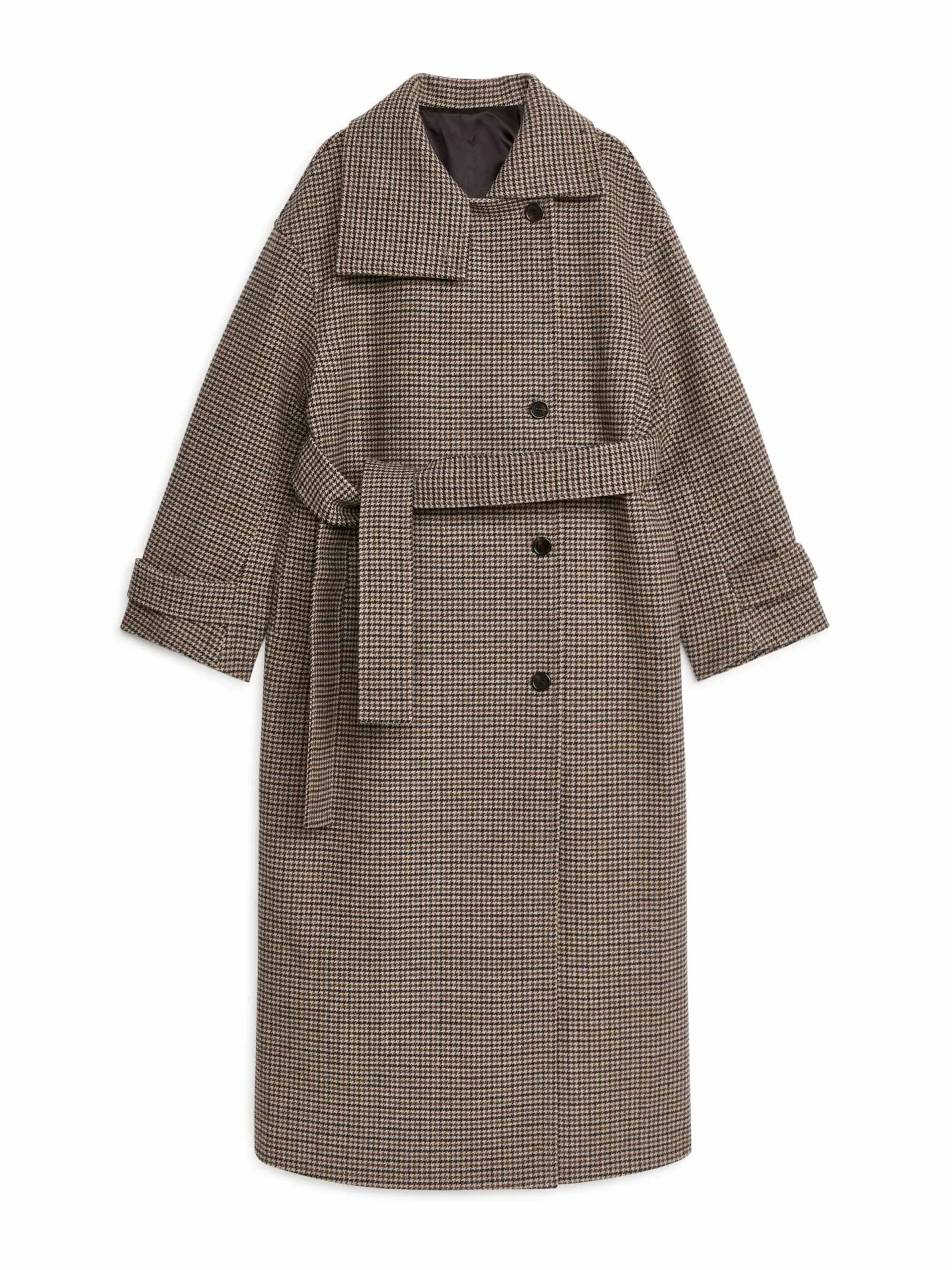 Oversized wool coat