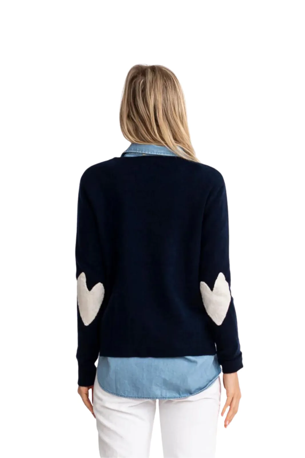 Patchwork Pullover Indigo, Indigo