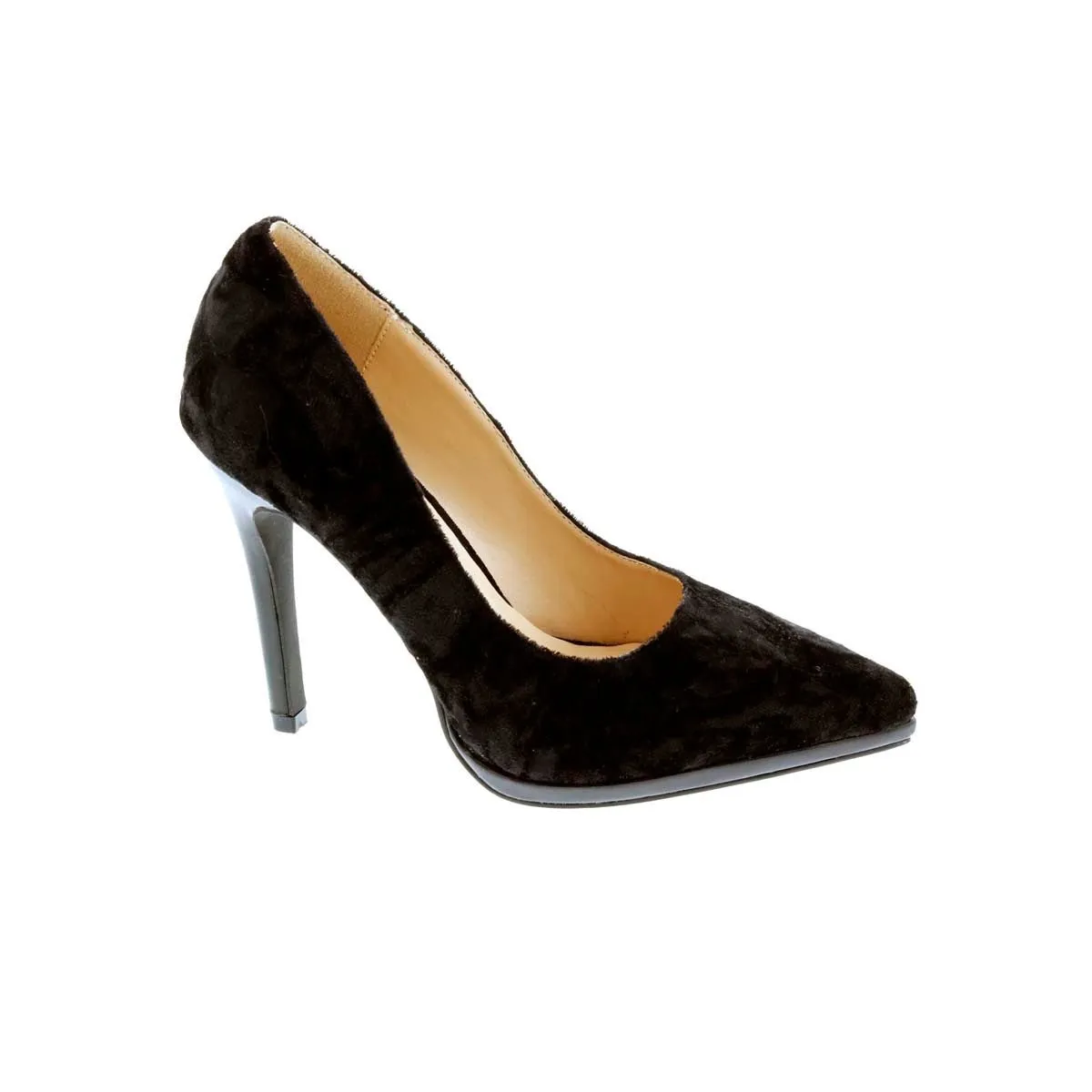 Penny Loves Kenny Opus Pl Women Pump In Black Crushed Velvet