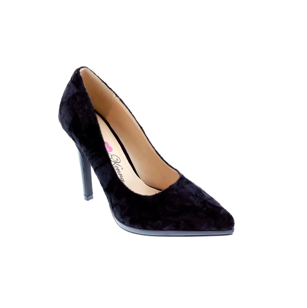 Penny Loves Kenny Opus Pl Women Pump In Black Crushed Velvet