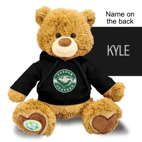 Personalized Babson Beavers 10" Plush Bear 2