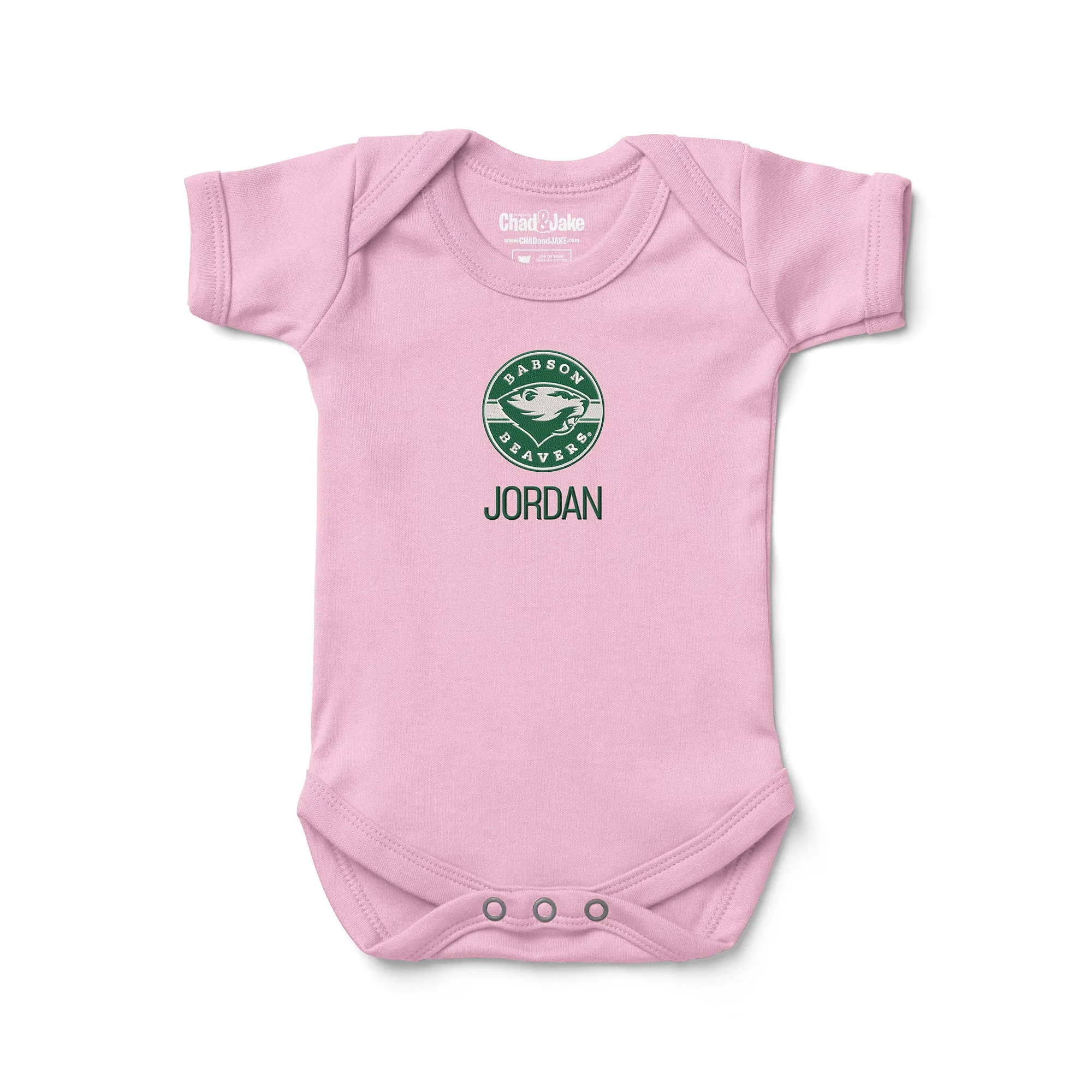 Personalized Babson Beavers Bodysuit