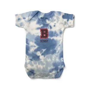 Personalized Brown Bears Tie Dye Bodysuit