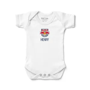 Personalized New York Red Bulls Bodysuit