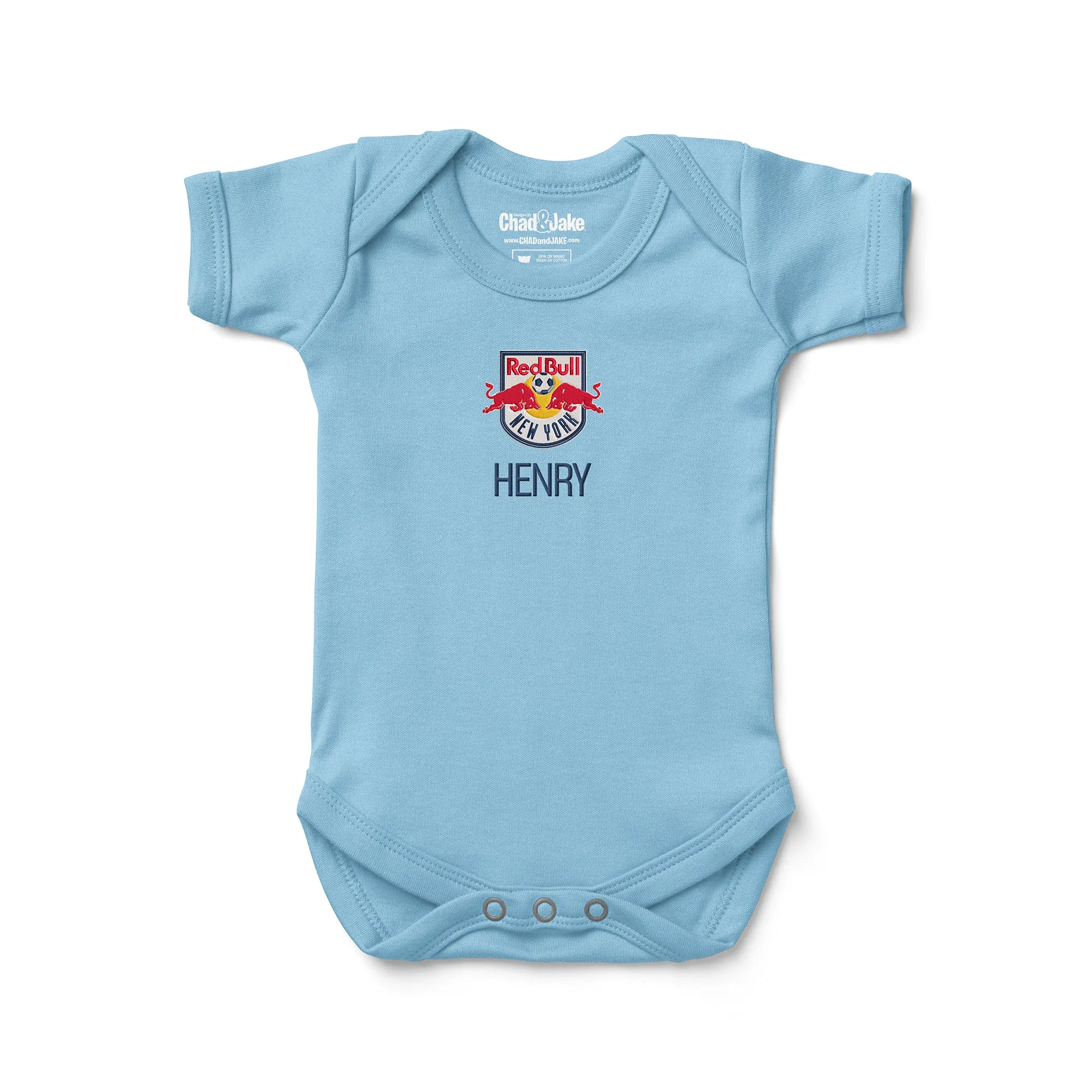 Personalized New York Red Bulls Bodysuit