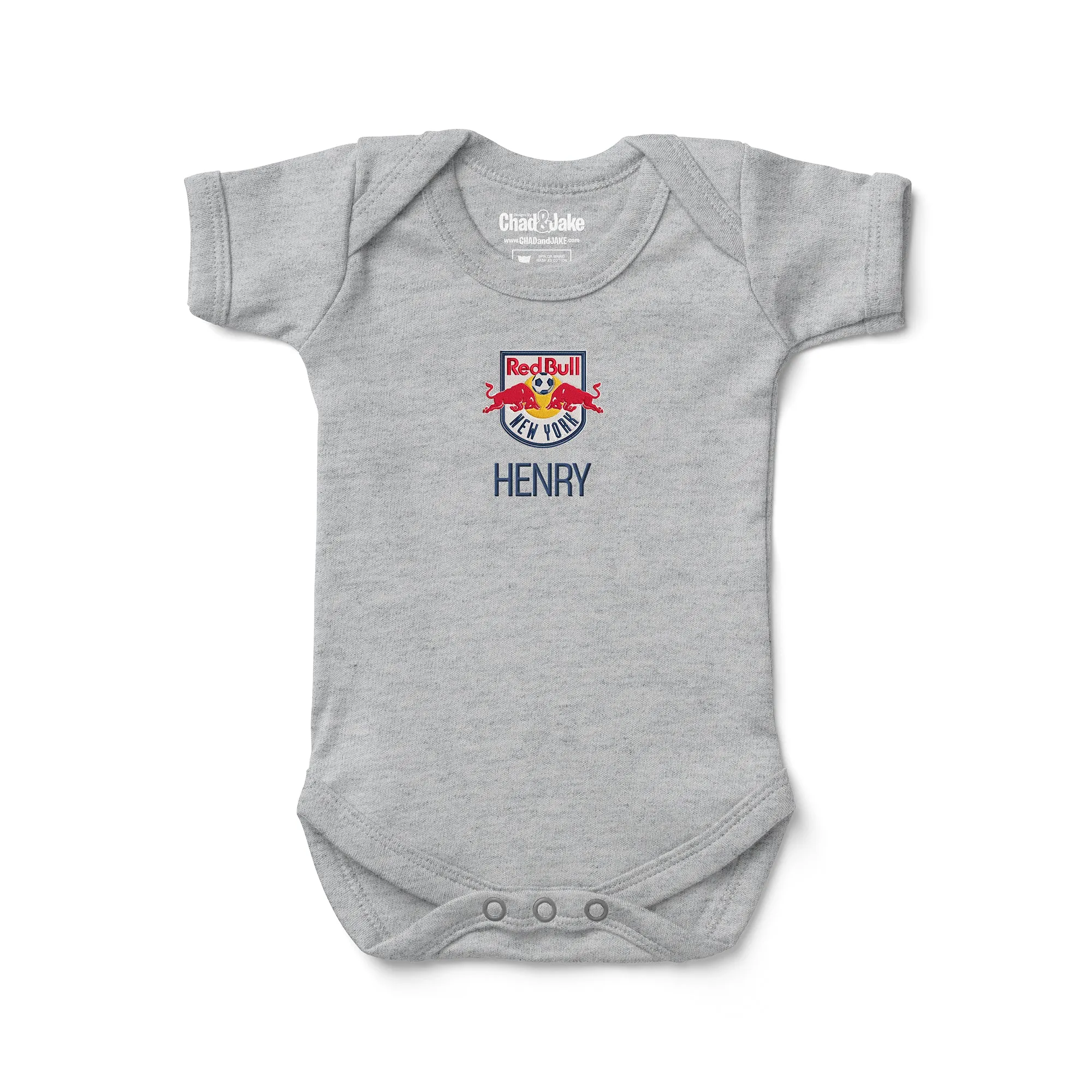 Personalized New York Red Bulls Bodysuit