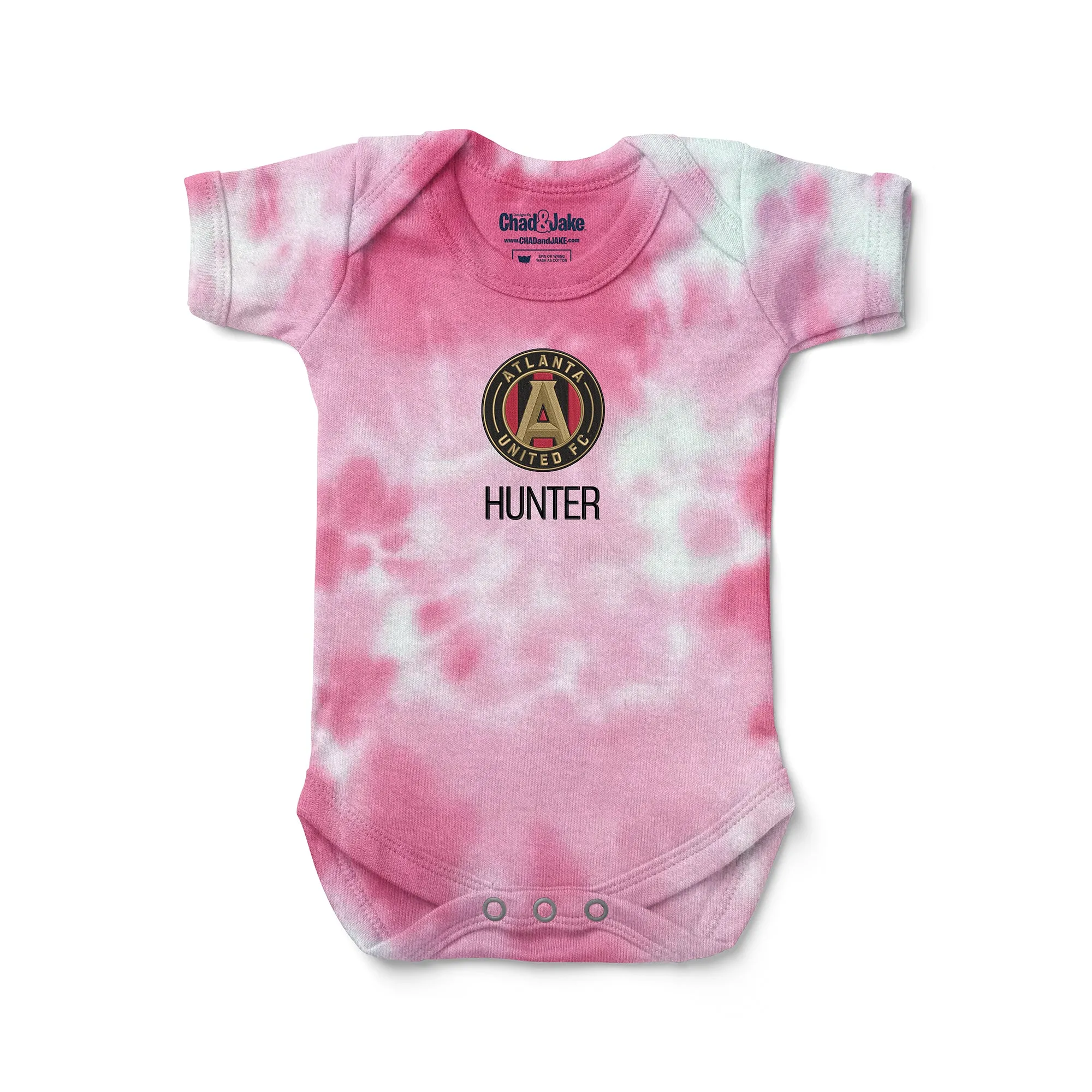 Personalized Tie Dye Atlanta United Bodysuit