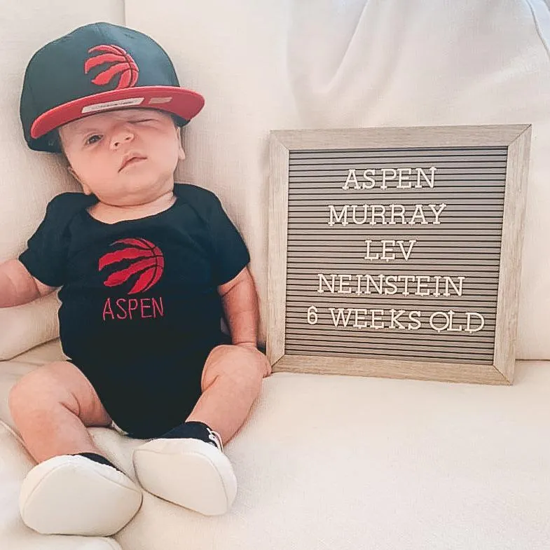 Personalized Toronto Raptors Bodysuit