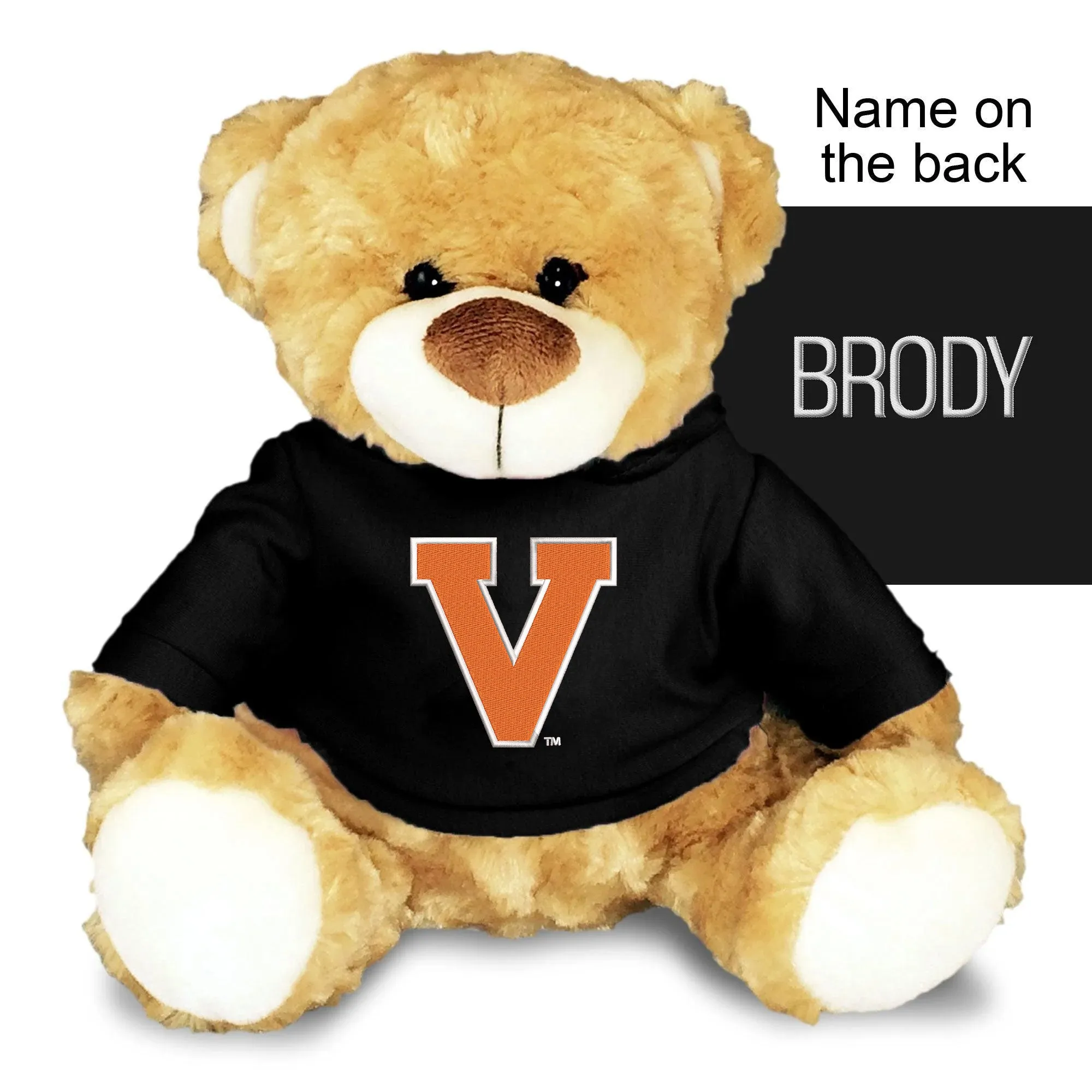 Personalized Virginia Cavaliers Institutional V 10" Plush Bear