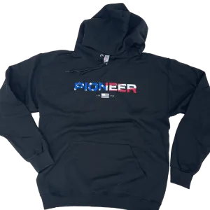 Pioneer Patriotic Hoodie (Black)