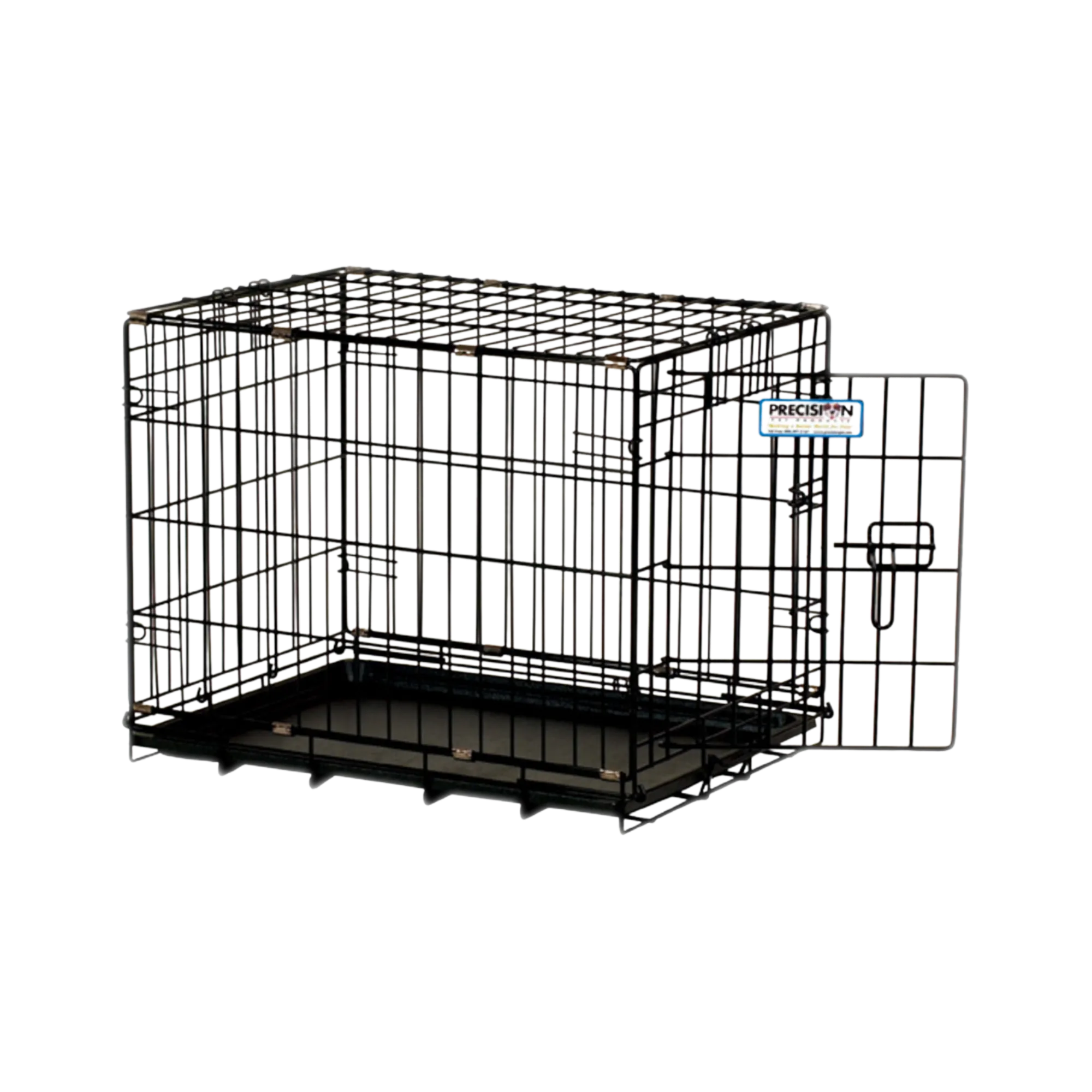 Precision Pet Products ProValu Crate 1 Door 2000 Black 24x18x19