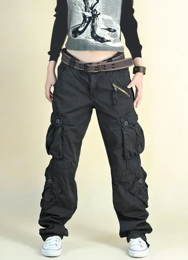 Purpdrank - 2023 New Arrival Fashion Hip Hop Loose Pants Jeans Baggy Cargo Pants For Women