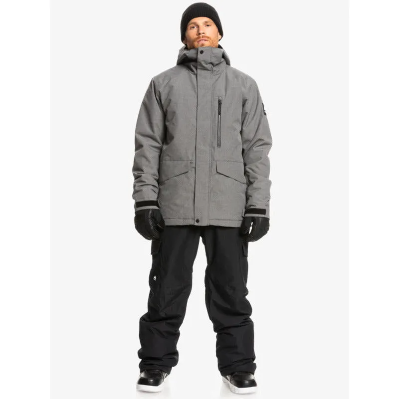 Quiksilver Mens Porter Snow Pant True Black- KVJ0