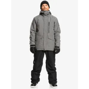 Quiksilver Mens Porter Snow Pant True Black- KVJ0