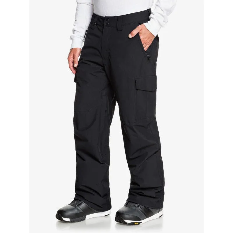 Quiksilver Mens Porter Snow Pant True Black- KVJ0