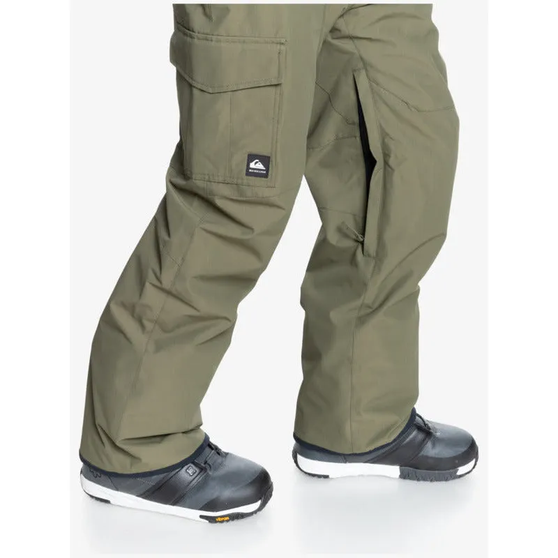 Quiksilver Porter Snow Pant-Grape Leaf-CRE0