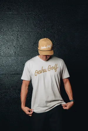 "OG Script" - OGA Unisex Graphic Tee - Bone