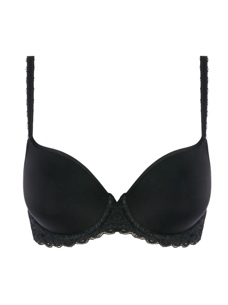 Raffine Underwired Contour Bra - Black